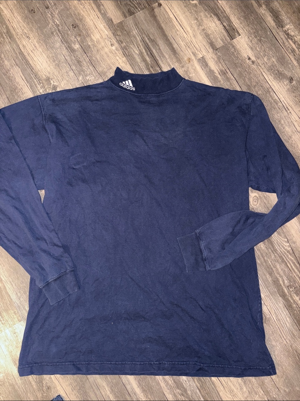 Vintage mockneck adidas long sleeve - men’s XL